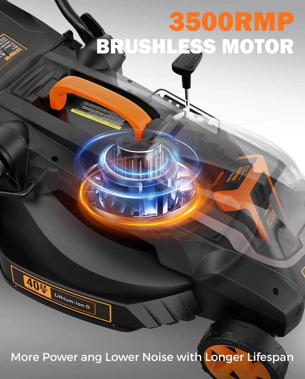 40V Brushless Lawn Mower