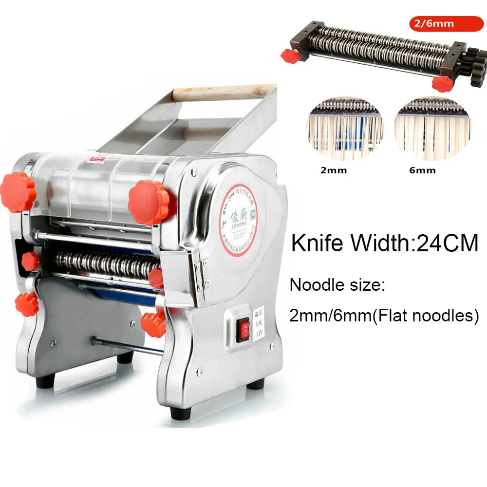 Electric Pasta Maker, Noodle Machine, Dumpling Skin Roller
