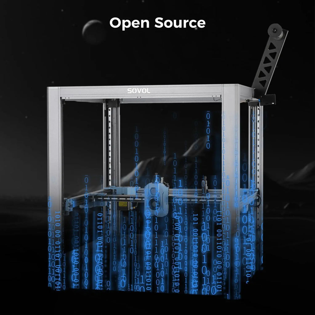 3D Printer, Max 700mm/s High Speed 3D Printers with 300℃ Clog-free Hot end and Camera
