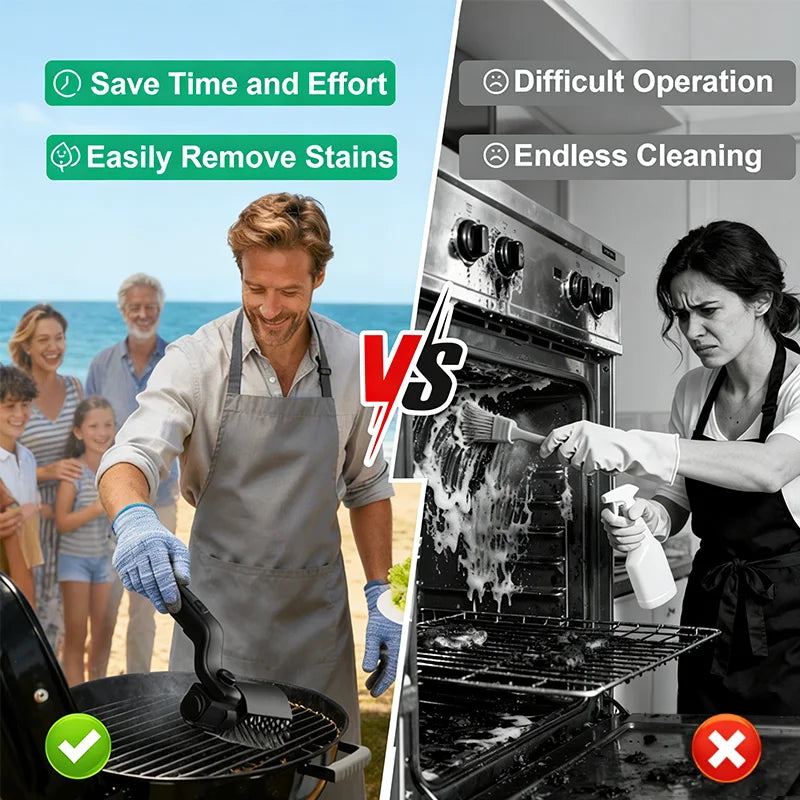 Electric BBQ Grill Brush