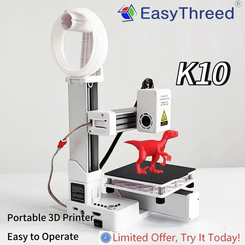 3D Mini Desktop Printing Machine Compatible with PLA TPU 1.75mm Filament