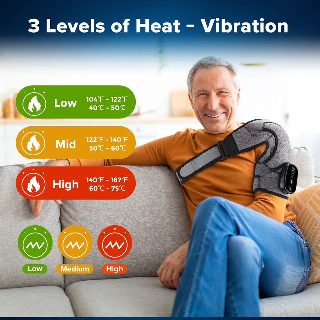Electric Heating Shoulder Massager