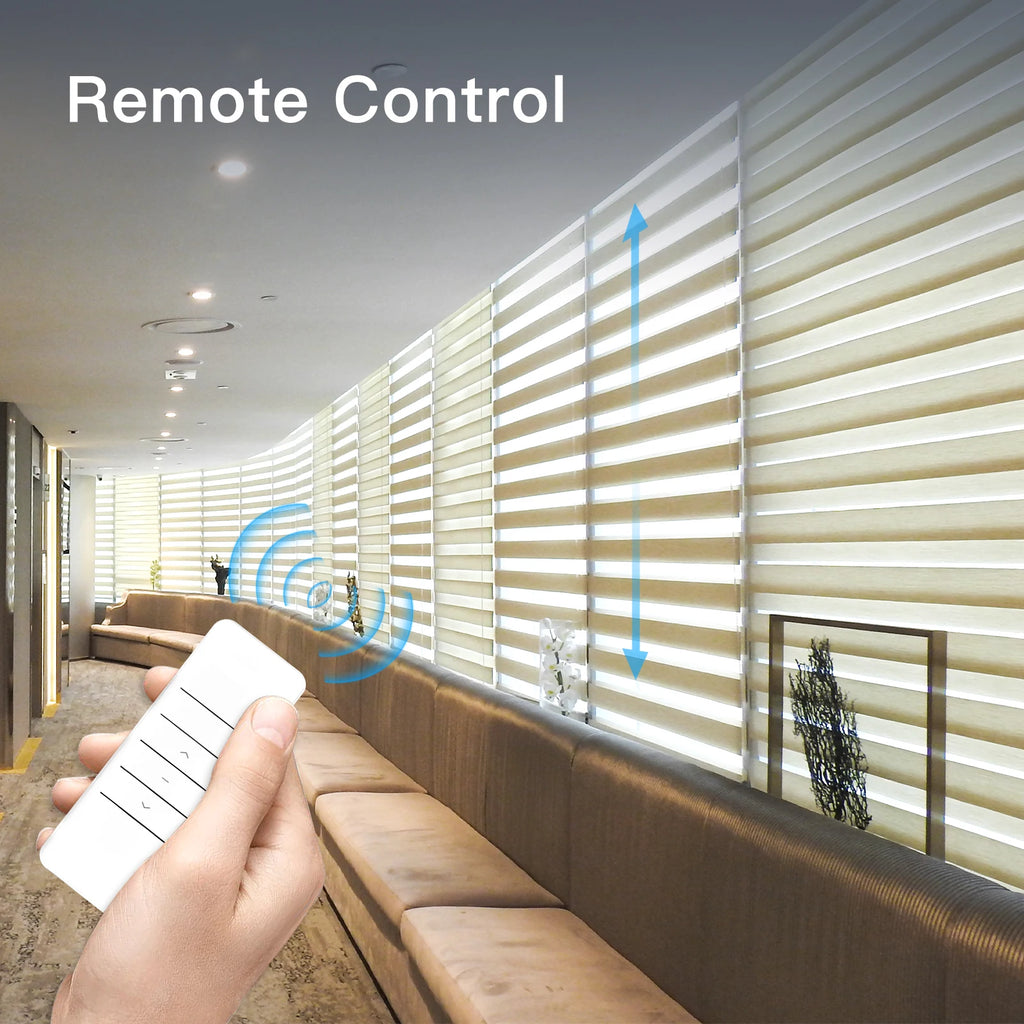 MOES Tuya Smart Motor Electric Chain Roller Blinds Shade Shutter Drive RF Remote Kit Smart Life App via Alexa/Google