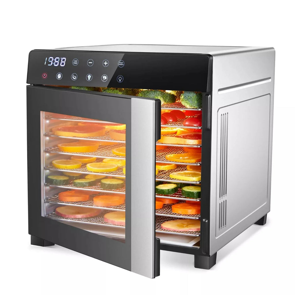 8-Tray Stainless Steel Food Dehydrator