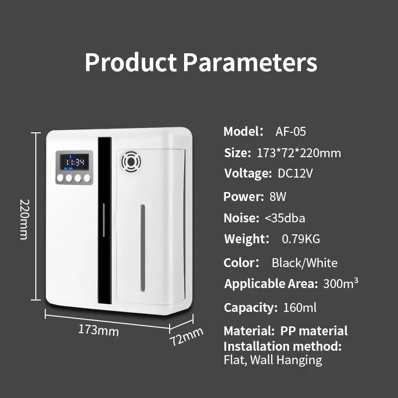 Aroma Diffuser Flat Wall Hanging Fragrance Diffuser