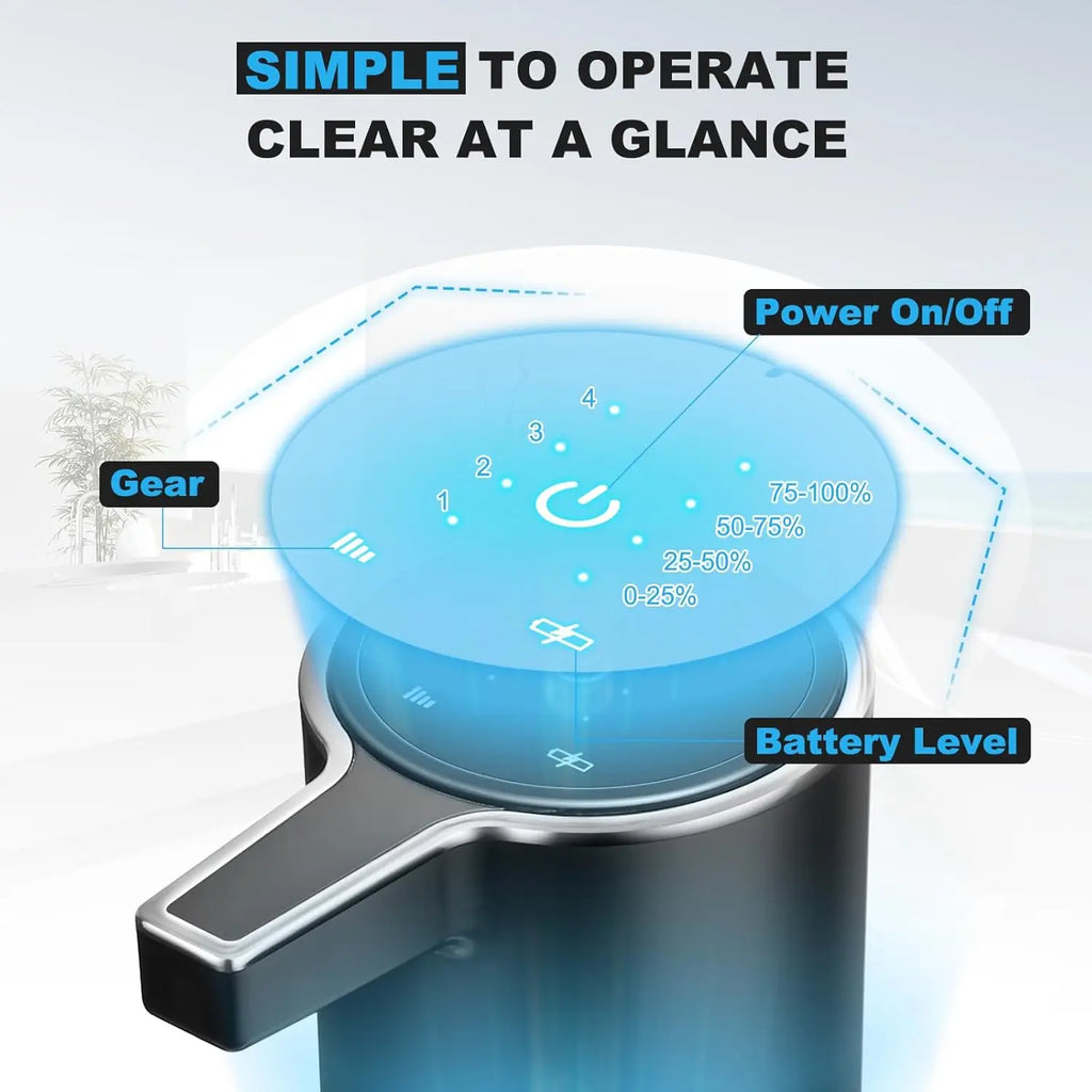 Touchless Soap Dispenser USB Rechargeable with 4-Level Adjustable Wall Mount