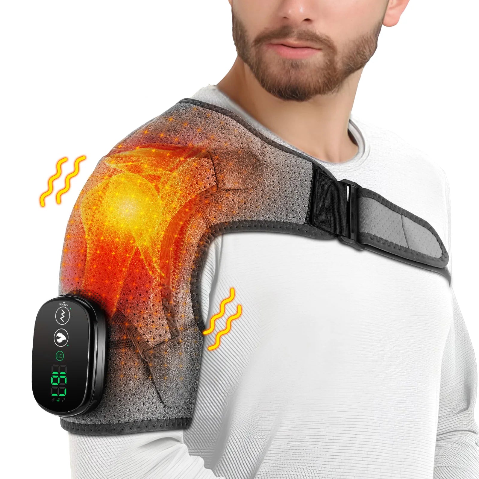 Electric Heating Shoulder Massager