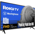 Westinghouse Roku TV - 40 Inch Smart TV, 1080P FHD Television with Wi-Fi Connectivity and Mobile App