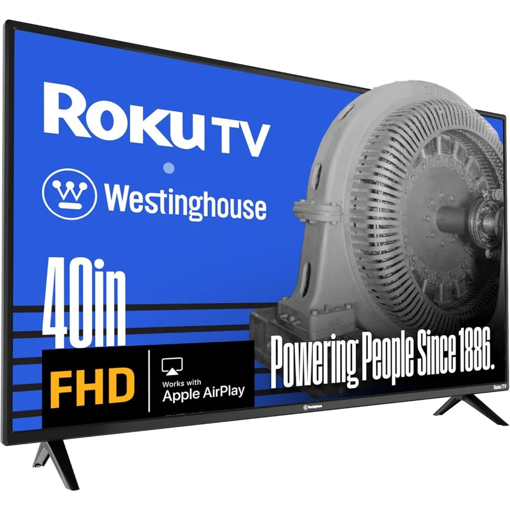 Westinghouse Roku TV - 40 Inch Smart TV, 1080P FHD Television with Wi-Fi Connectivity and Mobile App