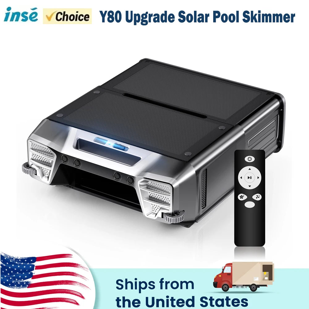 Robotic Cordless Pool Vacuum with Remote Control  6L Large-Capacity Basket with Fine Filter
