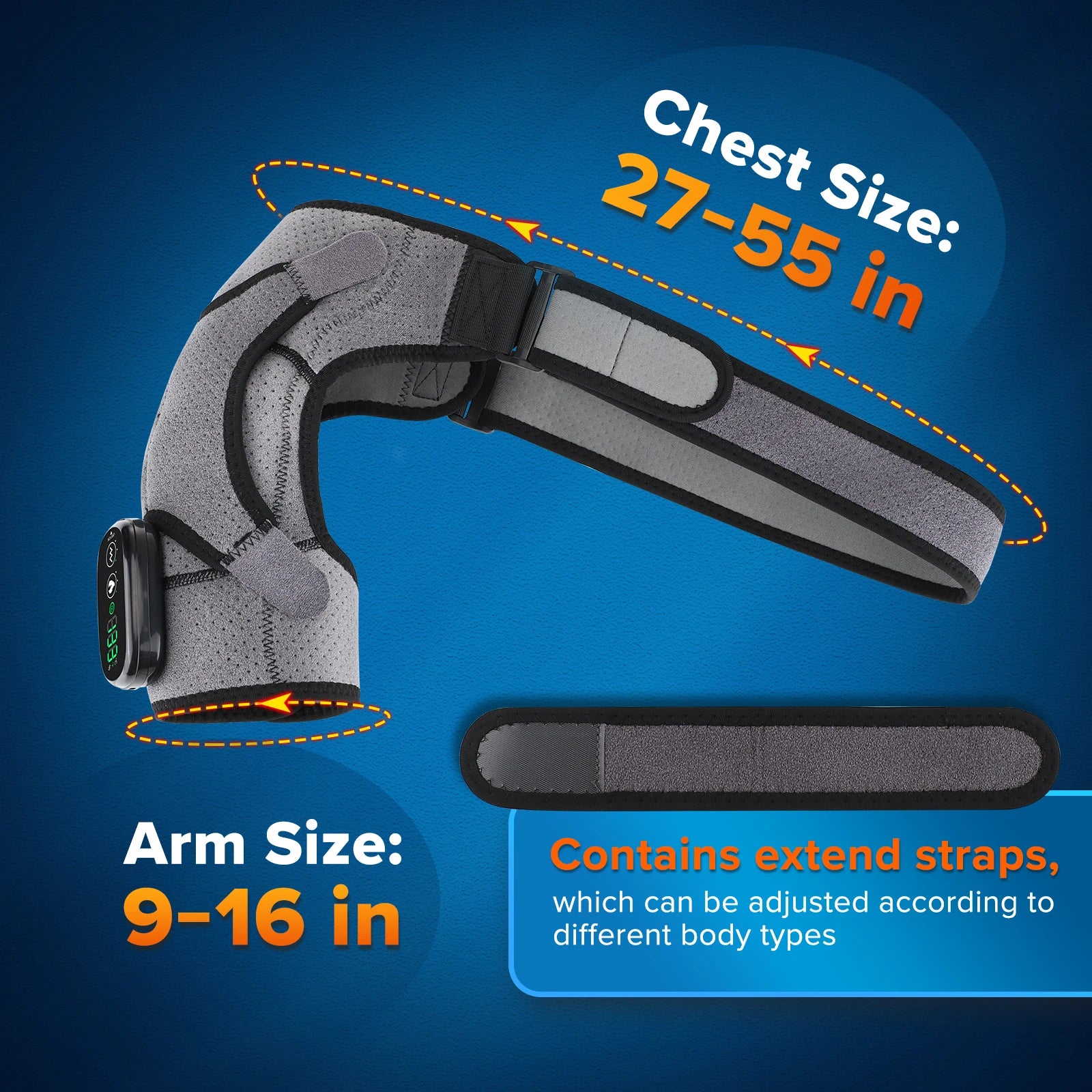 Electric Heating Shoulder Massager