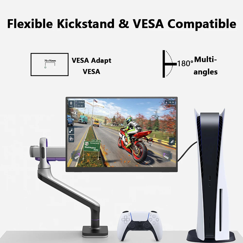 Portable Monitor 15.6 Inch 1080P