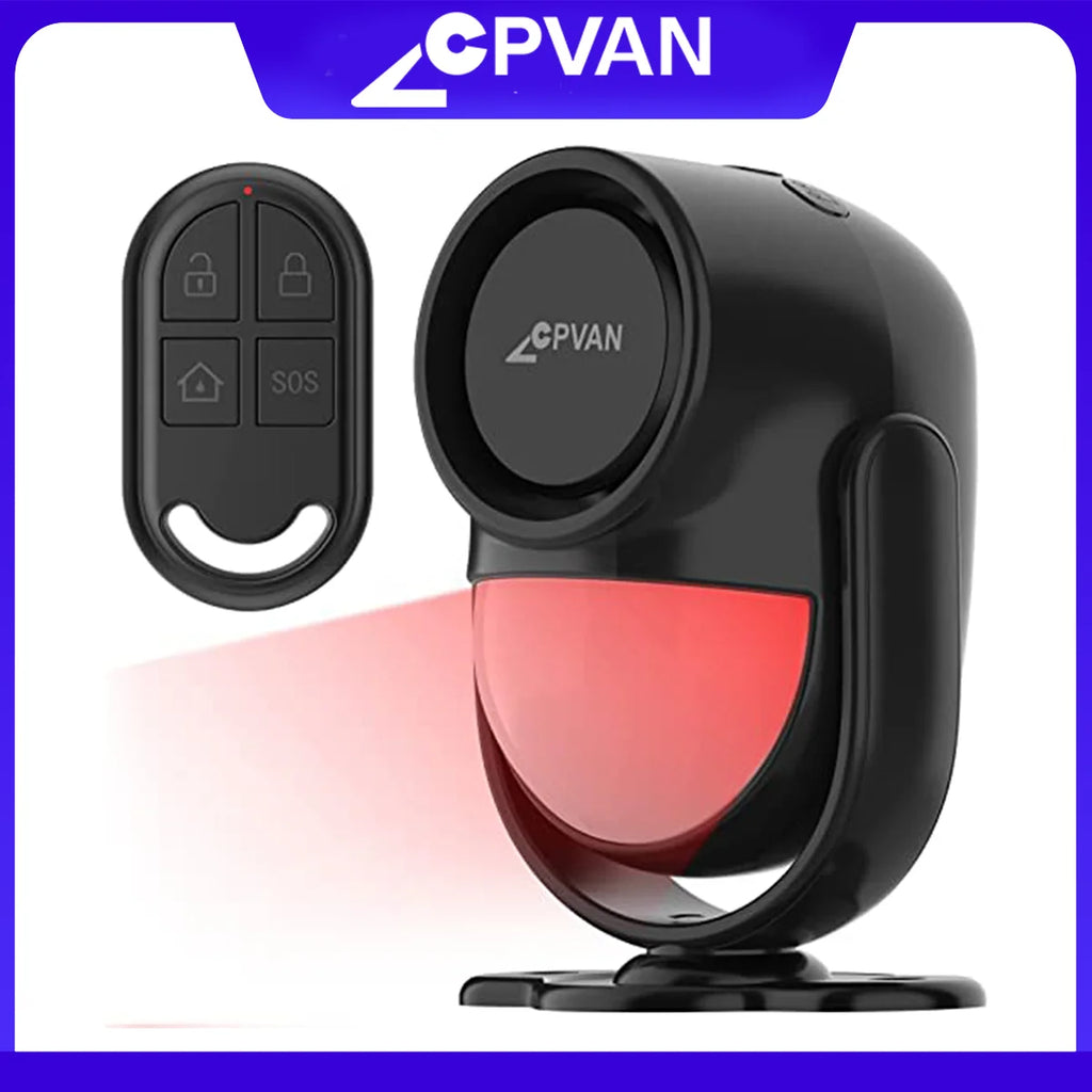 Motion Sensor Security Alarm with Remote Control Home