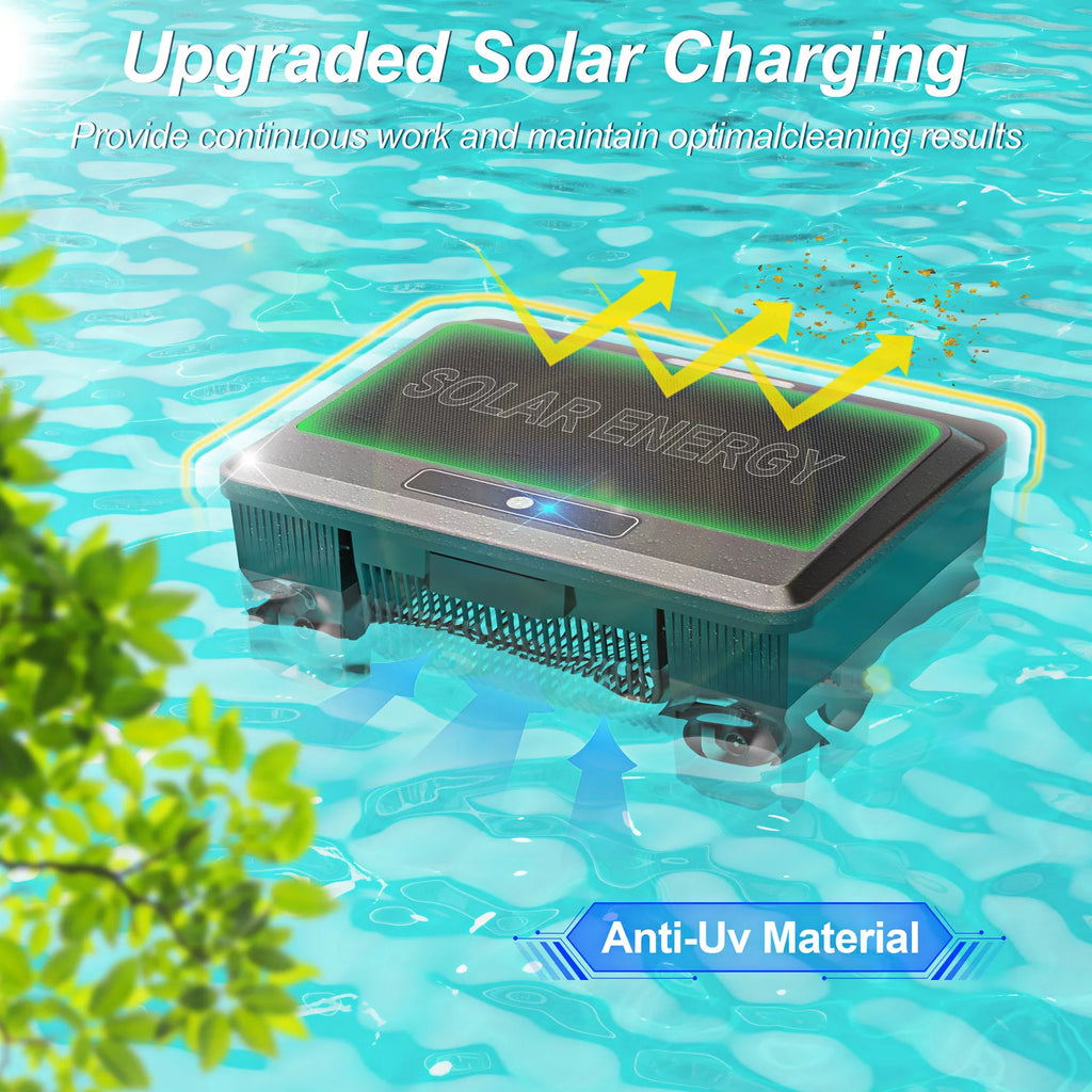 Robotic Solar Pool Cleaner  Vacuum with Remote Control