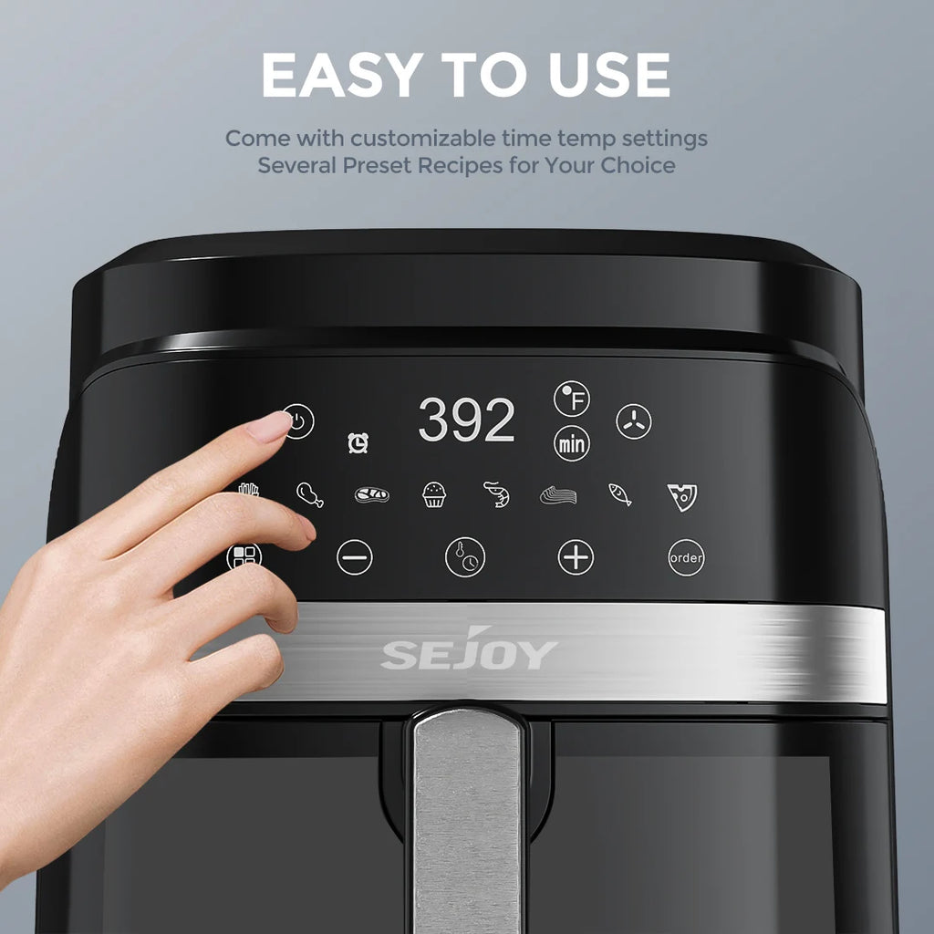 Sejoy 8-in-1,6 Quart Air Fryer