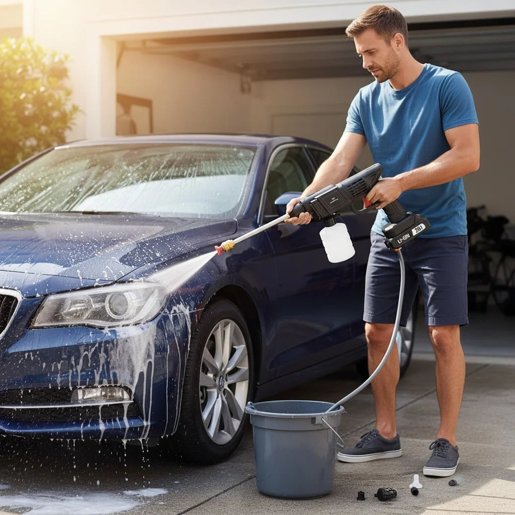 Electric High Pressure Washer Garden Irrigation Lithium Battery Suitable for 20V Makita Battery