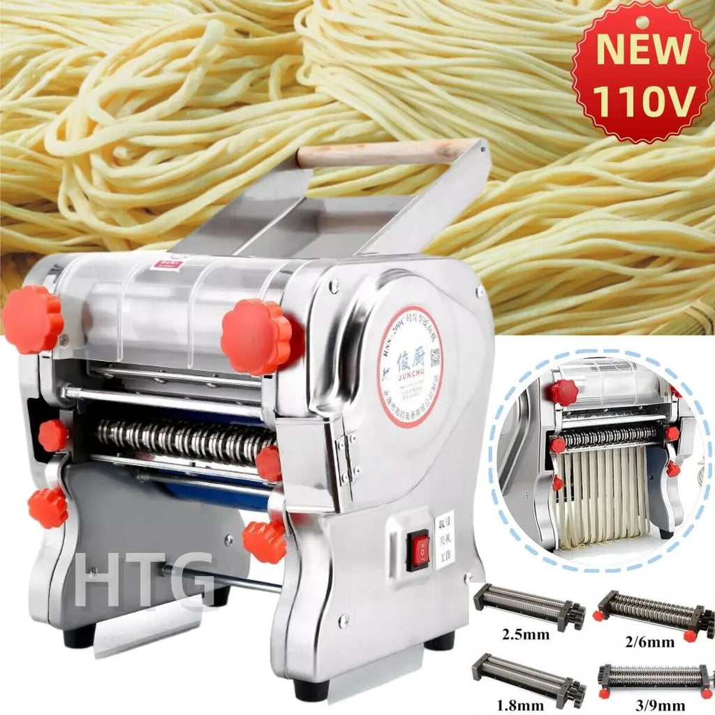 Electric Pasta Maker, Noodle Machine, Dumpling Skin Roller