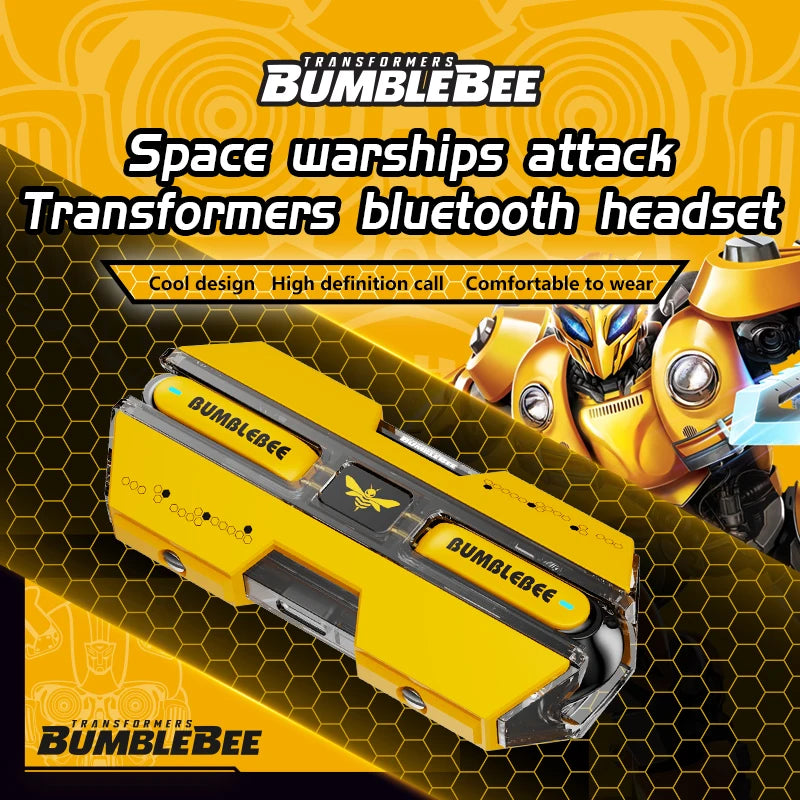 Gaming Earphones Transformers TF-T01   Bumble Bee
