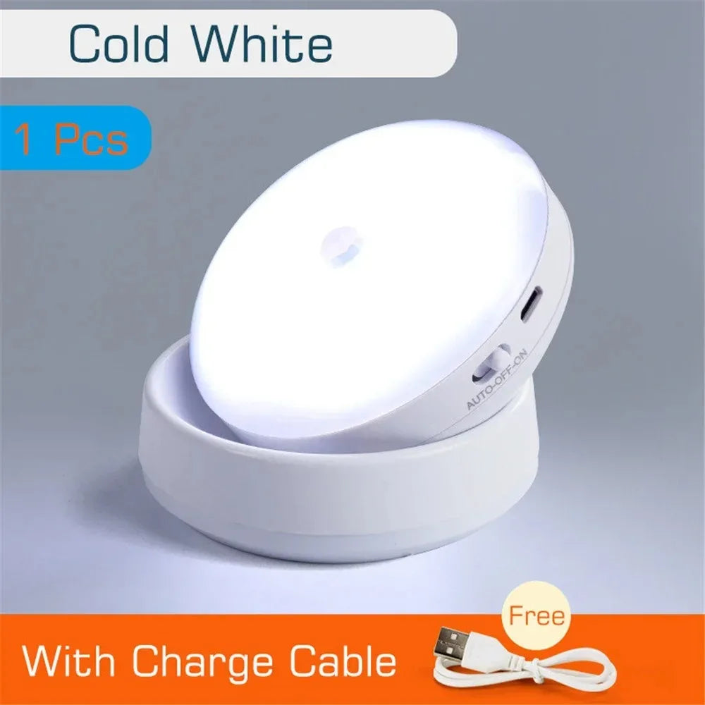 Motion Sensor Round Led Light