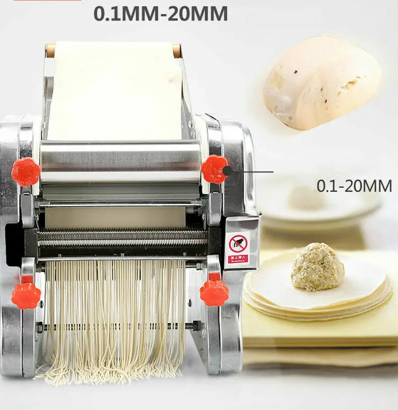 Electric Pasta Maker, Noodle Machine, Dumpling Skin Roller