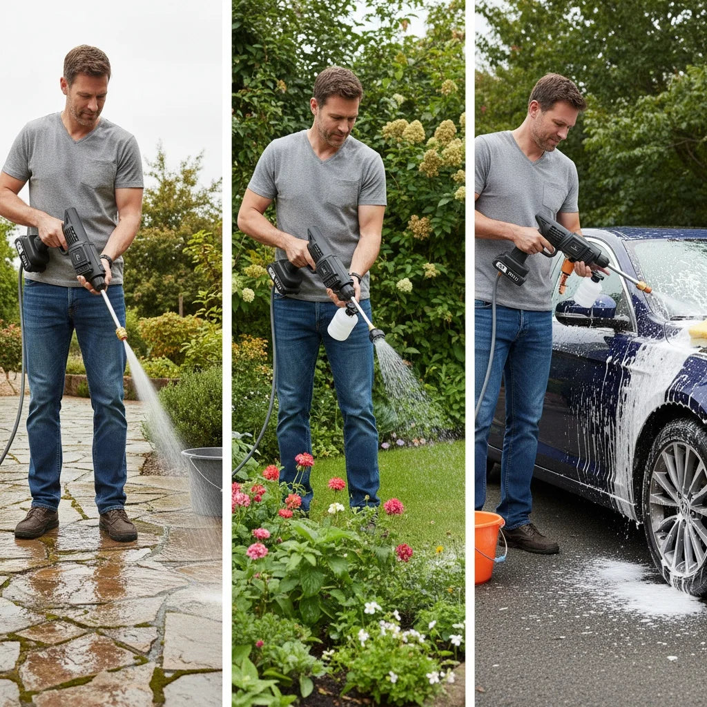 Electric High Pressure Washer Garden Irrigation Lithium Battery Suitable for 20V Makita Battery