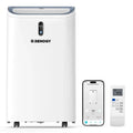 Renogy 14,000 BTU Portable Air Conditioners with Smart WiFi Enabled, Cooling, Dehumidifier, Fan & Sleep Modes 4-in-1 Portable AC