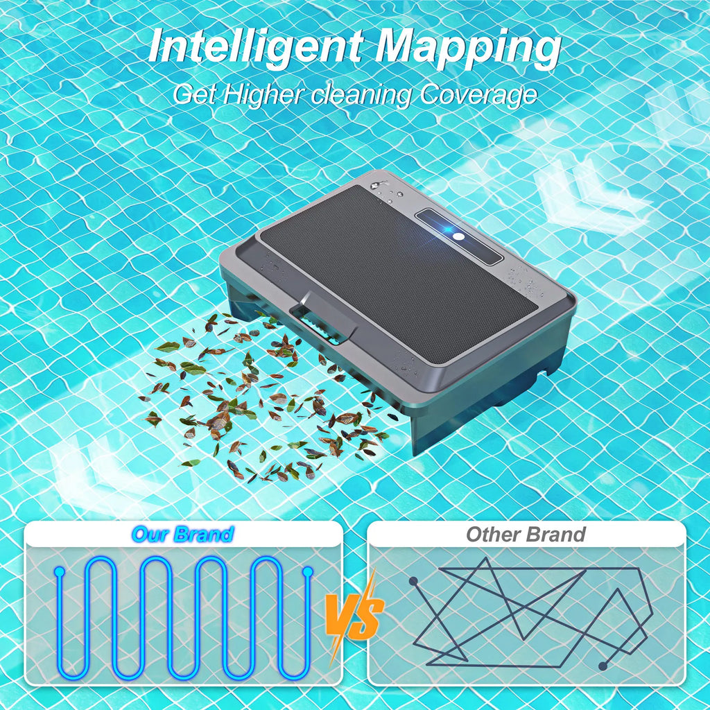 Robotic Solar Pool Cleaner  Vacuum with Remote Control