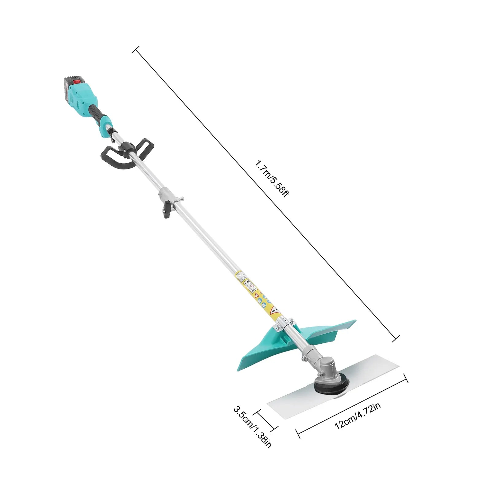 Battery Lawn Trimmer 1300W Motor