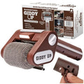 Grill Cleaner Cordless, Rechargeable BBQ Tool with 350 RPM Stainless Roller, LED Light Paten